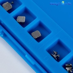 Dental Orthodontic Brackets Passive Self-ligating MINI Metal Braces ROTH/MBT 022