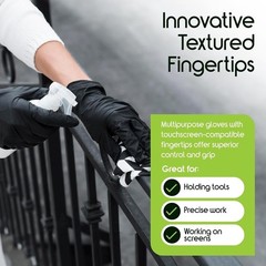 Nitrile Disposable Gloves Exam Grade Puncture Resistant Food Safe 100 Count New