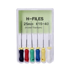 Dental Endo Root Canal Files NITI REAMERS K-Files #15-40 21mm 25mm Hand Use