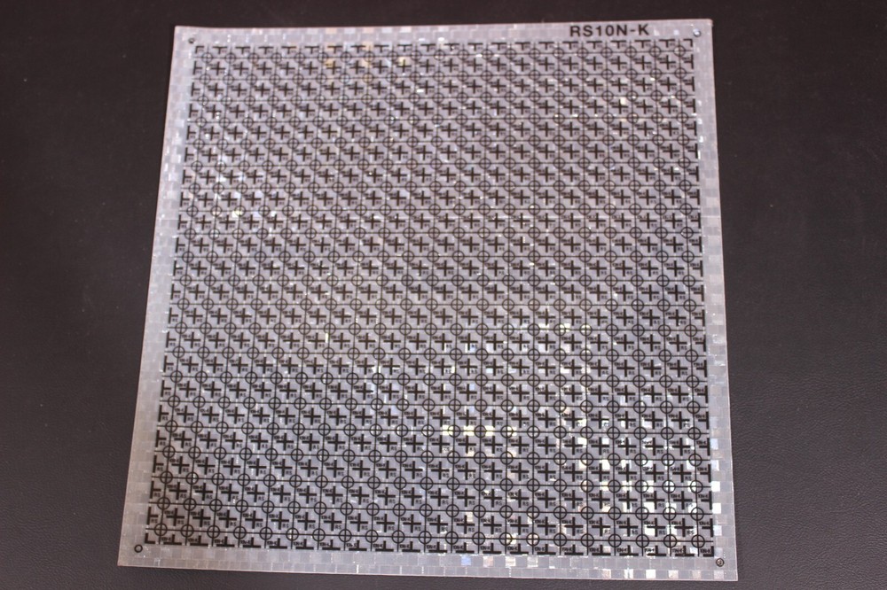 RS10N Sokkia Reflective Sheet Targets, 10mmX10mm, Adhesive Back