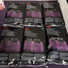 Lot Of 6 Packs 3M Secure Click Particulate Filters P100 D3096 (1/2024)