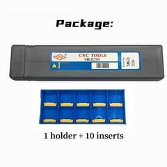 USA SMGB26-2 + MGMN200 Steel Grooving Tool with Gold TiN Coating & Cutter Plate​