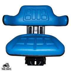Blue Tractor Suspension Seat Fits Ford /New Holland 5000, 5600 5610 5900 5910
