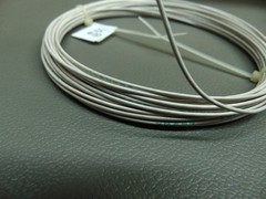 25 feet 20 AWG Silver plated copper Kapton PTFE Wire White 19 strand USA SPC