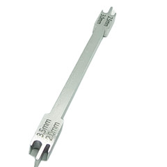 Dental Ortho Bracket Height Gauge Dental Instruments Brace Locator Positioning