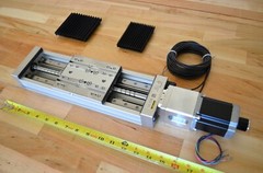 Berger Lahr LT100 Linear Ballscrew Actuator & Vexta PK268DB Nema23 Stepper Motor