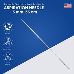 Laparoscopic Aspiration Needle 5 mm Endoscopy Surgical Instruments