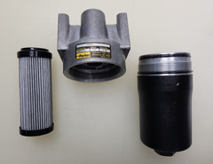 Parts Only Parker Hydraulic Filter 4VA83 + New Filter Element Included 932612Q
