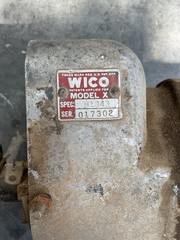 Wico Model X Magneto Unknown Condition Used