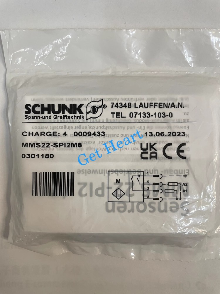 NEW SCHUNK 0301180 MMS22-SPI2M8 sensor FedEx or DHL or UPS