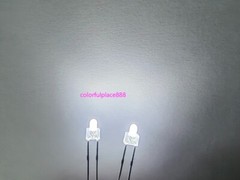 100pcs, 2mm Round Top Diffused Red Yellow Blue Green White LED Diodes Leds Light
