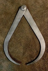 Vintage EARLY Brown & Sharpe Mfg.Co 6” Outside Caliper Flat Leg Firm Joint