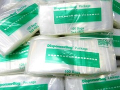 1000 Reloc Zippit 3″ x 5″ Clear 4Mil Bags Reclosable Top Seal Lock 3×5 Thick Bag