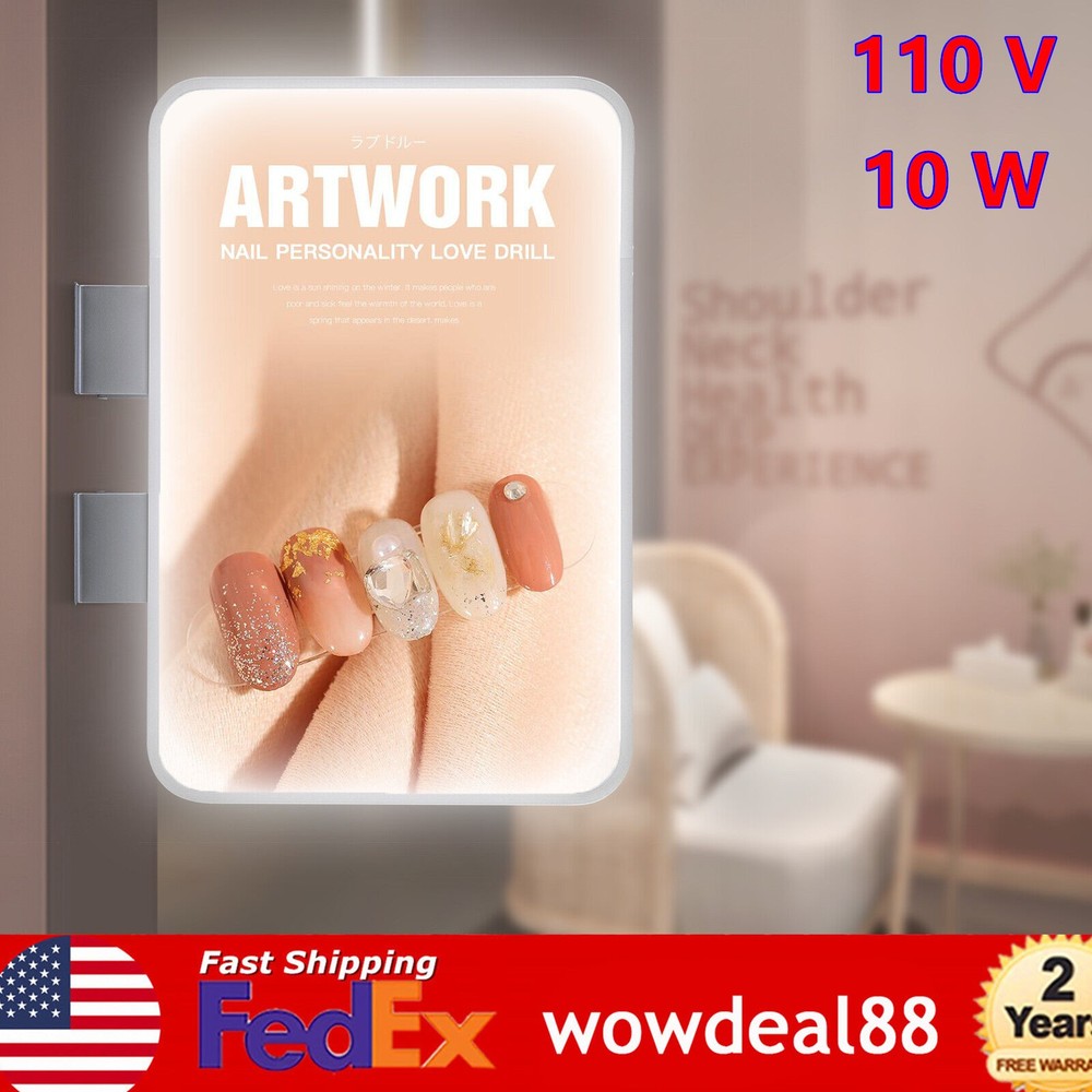 LED Sign 40x60cm Double Sided Waterproof Storefront Light Box Display Board