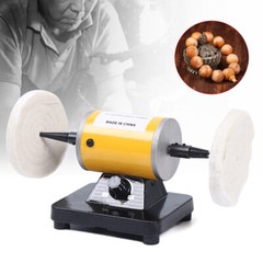 200W Jewellery Polishing Machine Dental Lab Mini Lathe Buffing Polisher Grinder