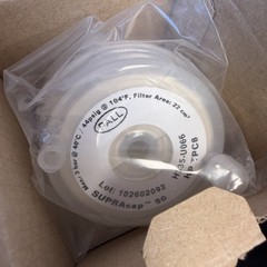 Lot Of 2 Pall Depth Filter Capsule SUPRACAP 50 Filter SC050TPC8