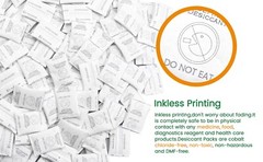 【0.5Gram 400 Packages】Ink-Free Silica Gel Desiccant