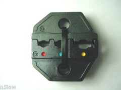 Crimp Tool Die Set For Red, Blue, & Yellow Electrical Terminals