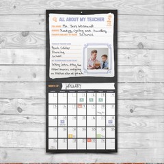 School Year Wall Calendar