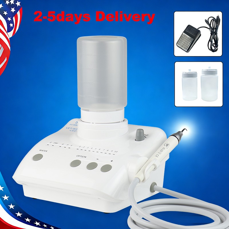 LED Dental Ultrasonic Piezo Scaler Handpiece Bottles Fit EMS Cavitron Woodpecker