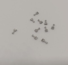 10Packs 100 Pcs Sliding Crimpable Hook Open Surgical Hook Middle 4.5mm