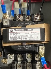 GE CR408B698RA2BALJA MAGNETIC STARTER COMBO 300 Line Type 3R Enclosure 30A 250V