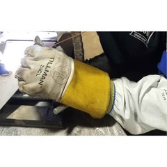 Tillman 24C Top Grain Kidskin 4″ Cuff TIG Welding Glove Left Hand Only Large