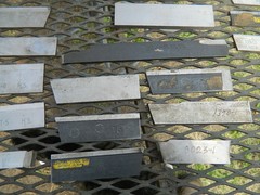 Lot Of 38 Vintage Lathe Cut Off Parting Tool Blades