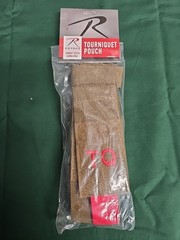 MOLLE Tourniquet & Shear Pouch – NEW in Package Rothco FDE Flat Dark Earth Nylon