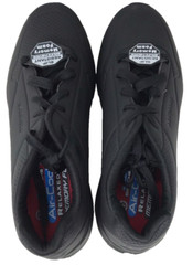 Skechers Men’s Work Relaxed Fit Uno SR Sutal Lace Up Shoes Black Size:11.5 102D