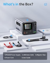 IPS3608 DC Power Supply Variable 36V 8A Bench 10mV Ripple 4-Digit IPS Display