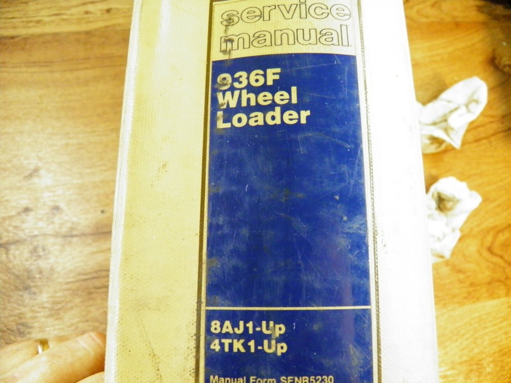 CAT Caterpillar 936F Service Manual 8AJ 4TK SENR5230