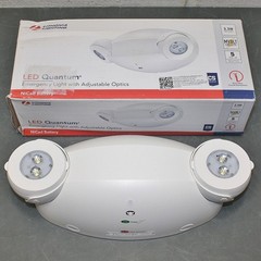 Lithonia Lighting LED Quantum Emergency Light ELM4L, 120-277V AC, NiCd Battery