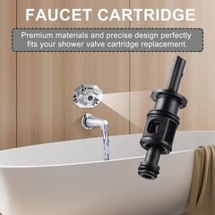 1 Pack Shower Cartridge, 1.26 inches (W) x 4.13 (L), as shown