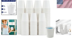 3oz Paper Cups Dixie Cup[100 Pack], Disposable Bathroom Cups, Elegant Design …