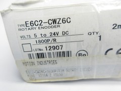 OMRON E6C2-CWZ6C 5-24VDC 1800P/R 2M NSMP