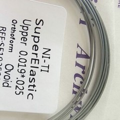 10 Packs Dental Super Elastic Niti Rectangular Arch Wires Ovoid Natural