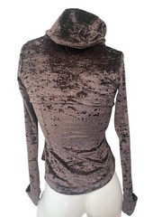 Lululemon Hooded Define Jacket Crushed Velvet French Press Brown Size 4