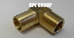 3/4 HOSE BARB ELBOW X 1/2 MALE NPT Brass Pipe Fitting Thread Gas Fuel Water Air