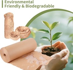 Eco-Friendly Honeycomb Packing Paper – 20″ x 1500′ Extra Large Roll, 100%