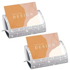 Fuutreo 2 Pcs Bling Aluminum [PLEASE REFER TO PICTURES FOR COLOR INFORMATION]