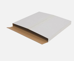 100 X White Vinyl Record LP Shipping Mailer Boxes 12.5″x12.5″x1″ Album Paper Box