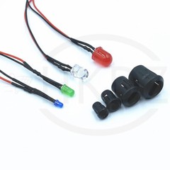 Pre-Wired LEDs 3mm/5mm/8mm/10mm With Holder Wire Light Emitter Pre-Wired Cable