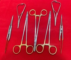 Lot of 7 pcs V.Mueller SU16062 Mayo-Hegar and Hu-Friedy Needle Holders Mathieu