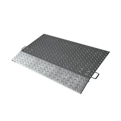 24″ x 36″ Aluminum Economizer Hand Truck Dock Plate 3600lbs 3/8″ Plate Thickness