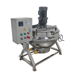 26.5gal Tilting Jacketed Kettle Commercial Cooking Sandwich Steam Pot 220V 100L