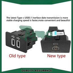 HC3Z-19A387-D Dual Interface Module For Ford USB+Type-C APPLE CARPLAY Sync3 V3.4