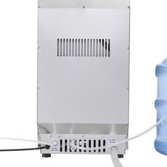 VEVOR Commercial Ice Maker 90 lbs/24h Ice Machine 13 lbs Storage Bar Restaurant