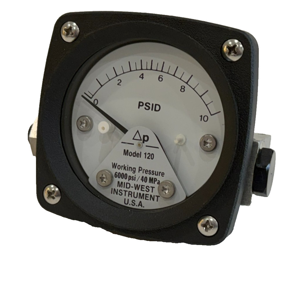 NEW MID WEST INSTRUMENT 120AA-00-00 PRESSURE GAUGE