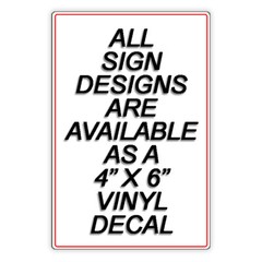 Cash Only Metal Sign 5 SIZES MS075